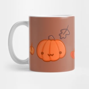 Super Cute Autumn Pumpkin - Kawaii Pumpkin Mug